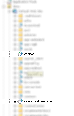 Esempio di configurazione su IIS
